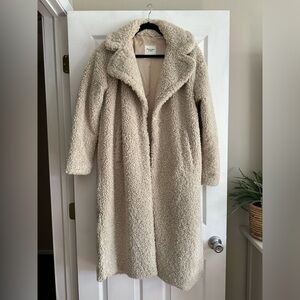 Abercrombie and Fitch teddy trench coat